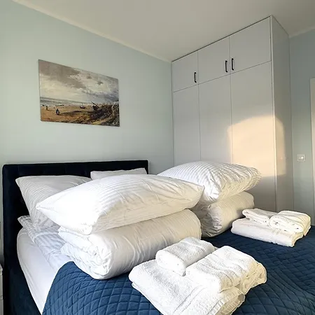 דירה Baltichoff Fun With Sea View, Basen, Spa, Gym, Sauna, Hala Sportowa Z Kortem Tenisowym *